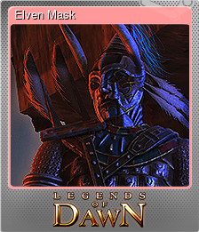 Series 1 - Card 4 of 9 - Elven Mask
