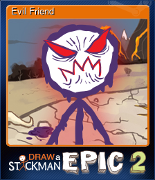 Series 1 - Card 3 of 7 - Evil Friend