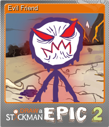 Series 1 - Card 3 of 7 - Evil Friend