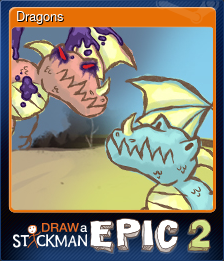 Series 1 - Card 2 of 7 - Dragons