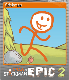 Series 1 - Card 6 of 7 - Stickman