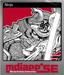 Series 1 - Card 1 of 6 - Ninja