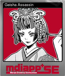 Series 1 - Card 2 of 6 - Geisha Assassin