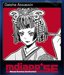 Series 1 - Card 2 of 6 - Geisha Assassin