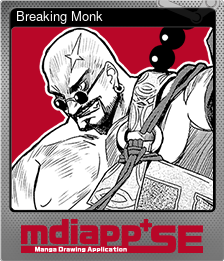 Series 1 - Card 3 of 6 - Breaking Monk