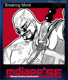 Series 1 - Card 3 of 6 - Breaking Monk