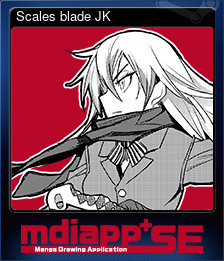 Series 1 - Card 4 of 6 - Scales blade JK