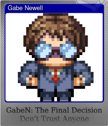Series 1 - Card 5 of 5 - Gabe Newell