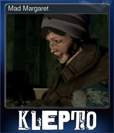 Series 1 - Card 1 of 5 - Mad Margaret
