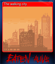 Series 1 - Card 4 of 5 - The walking city