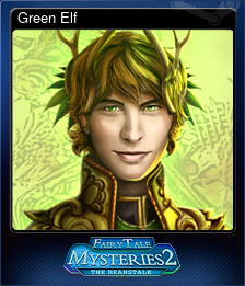 Series 1 - Card 4 of 7 - Green Elf