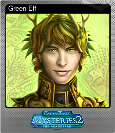 Series 1 - Card 4 of 7 - Green Elf