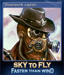 Series 1 - Card 1 of 5 - Steampunk captain