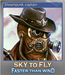 Series 1 - Card 1 of 5 - Steampunk captain