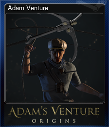 Series 1 - Card 1 of 6 - Adam Venture