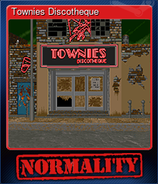 Series 1 - Card 5 of 5 - Townies Discotheque