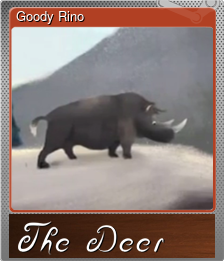 Series 1 - Card 2 of 5 - Goody Rino