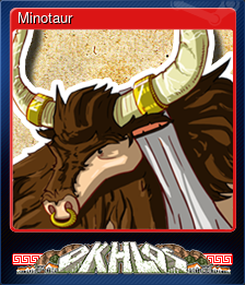 Series 1 - Card 9 of 11 - Minotaur