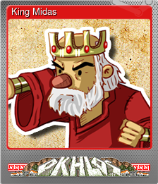 Series 1 - Card 8 of 11 - King Midas