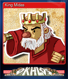 Series 1 - Card 8 of 11 - King Midas