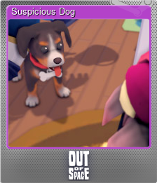 Series 1 - Card 2 of 10 - Suspicious Dog