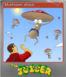 Series 1 - Card 3 of 8 - Mushroom attack