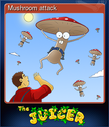 Series 1 - Card 3 of 8 - Mushroom attack
