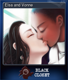 Series 1 - Card 6 of 6 - Elsa and Vonne