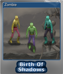 Series 1 - Card 11 of 11 - Zombie