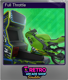 Series 1 - Card 6 of 10 - Full Throttle
