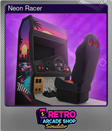 Series 1 - Card 8 of 10 - Neon Racer