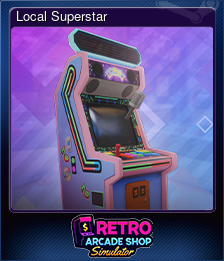 Series 1 - Card 3 of 10 - Local Superstar