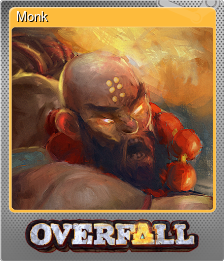 Series 1 - Card 5 of 9 - Monk