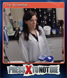 Series 1 - Card 3 of 5 - The Scientist