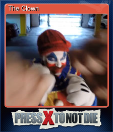 Series 1 - Card 4 of 5 - The Clown