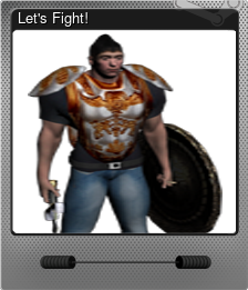 Series 1 - Card 2 of 10 - Let's Fight!