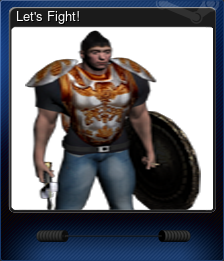 Series 1 - Card 2 of 10 - Let's Fight!