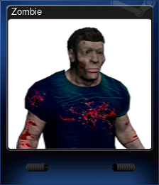 Series 1 - Card 5 of 10 - Zombie