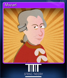 Series 1 - Card 2 of 6 - Mozart