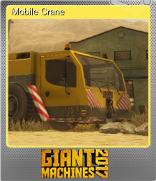 Series 1 - Card 1 of 7 - Mobile Crane