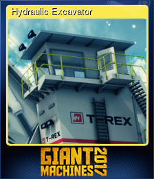 Series 1 - Card 6 of 7 - Hydraulic Excavator