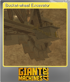 Series 1 - Card 7 of 7 - Bucket-wheel Excavator