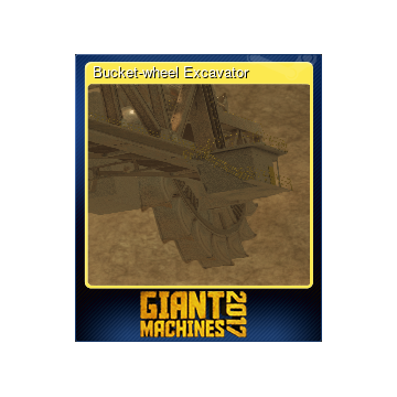 Steam Community Market Listings For Bucket Wheel Excavator Trading Card