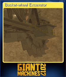 Series 1 - Card 7 of 7 - Bucket-wheel Excavator