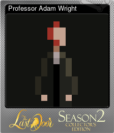 Series 1 - Card 2 of 6 - Professor Adam Wright
