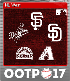 Series 1 - Card 6 of 6 - NL West