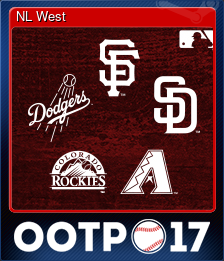 Series 1 - Card 6 of 6 - NL West