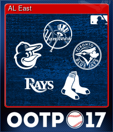 Series 1 - Card 1 of 6 - AL East