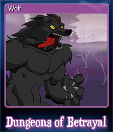 Series 1 - Card 3 of 5 - Wolf