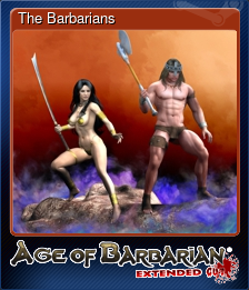 Series 1 - Card 2 of 6 - The Barbarians